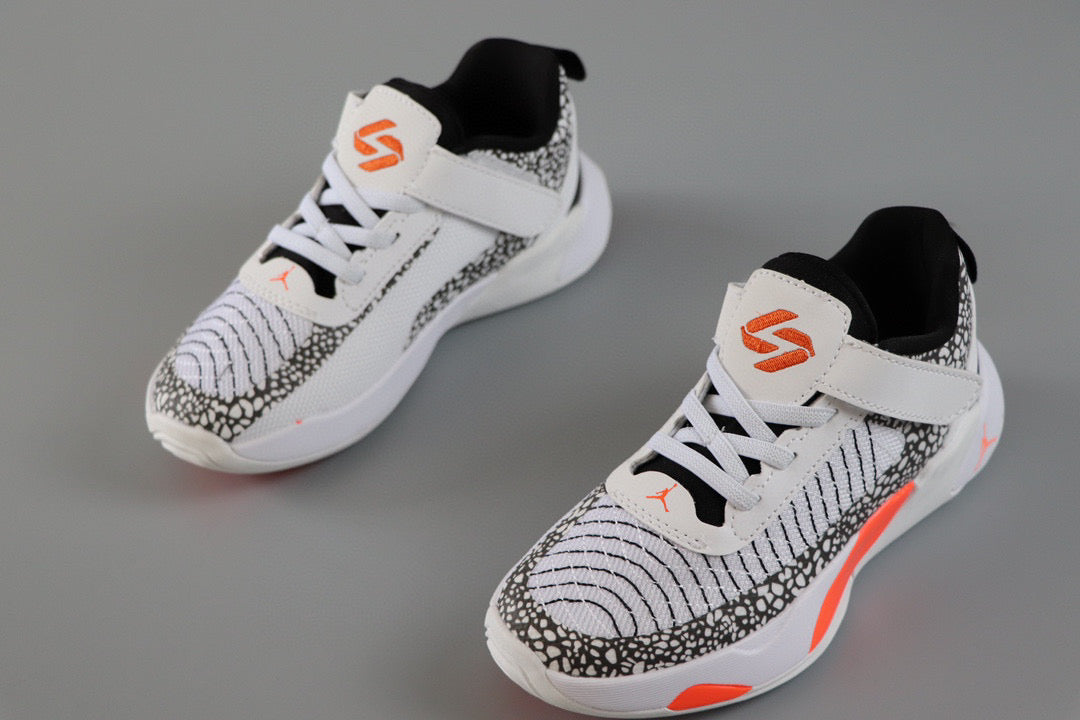 Jordan Doncic children's sports shoes" white, black"