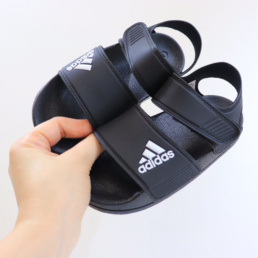 Adidas new open toe" black"