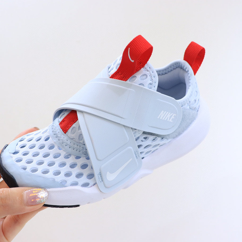 Nike Little UFO Large Mesh Velcro Children's Shoes" light sky blue"