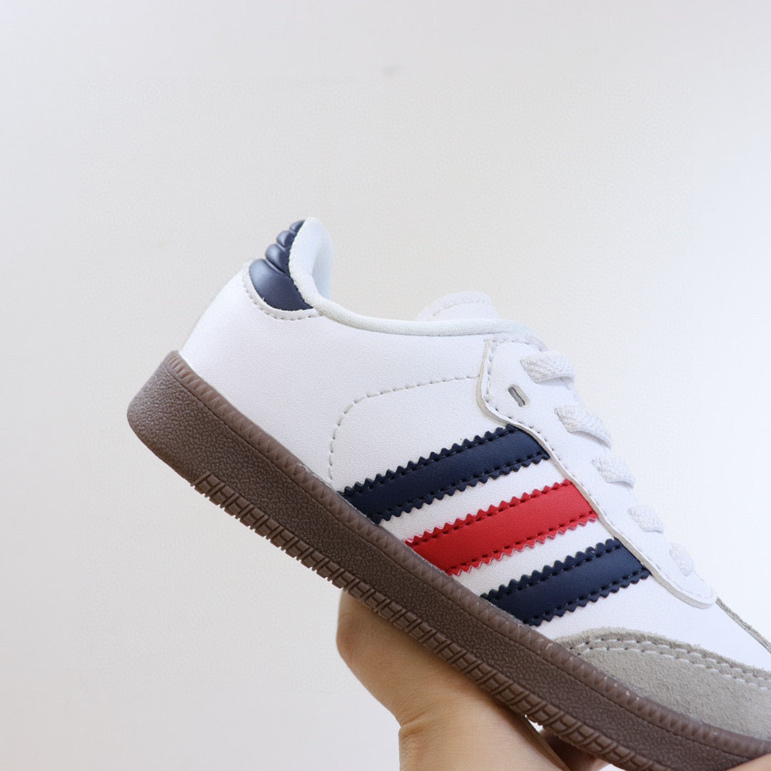 Adidas children's training shoes" white"