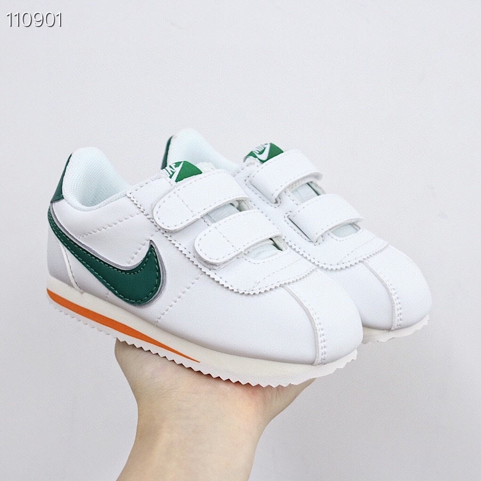 Nike Forrest Gump Children's Shoes New Factory" white, green"