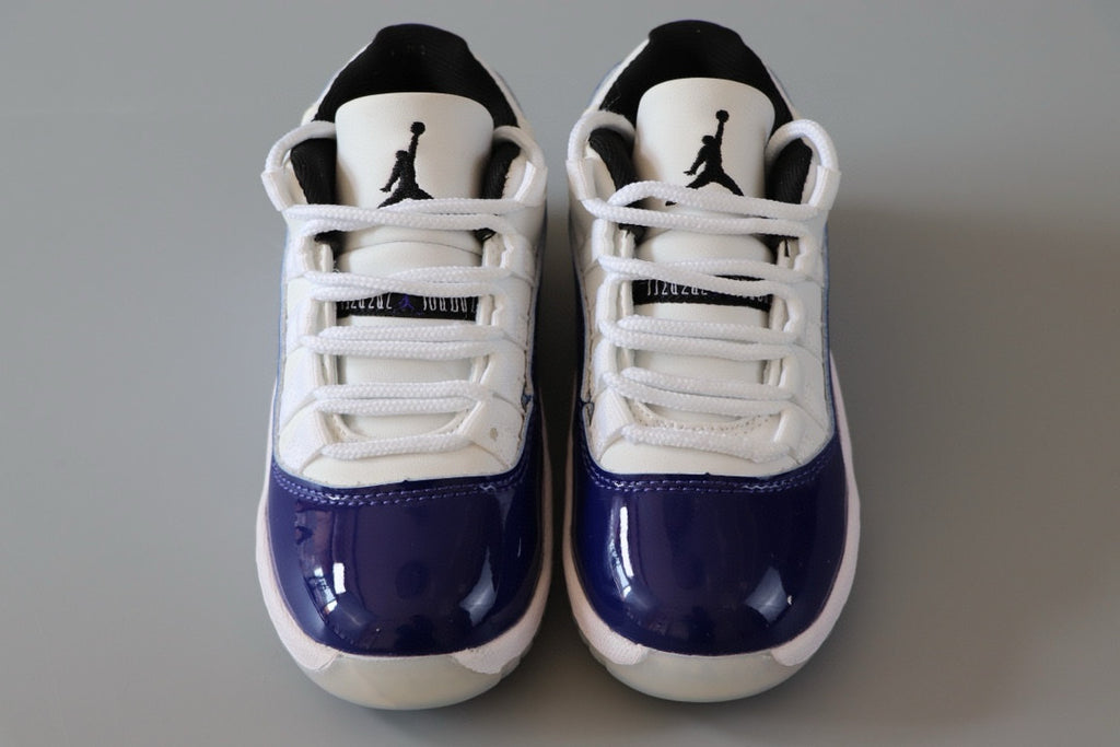 Joe 11 low-top children's shoes" white, blue"
