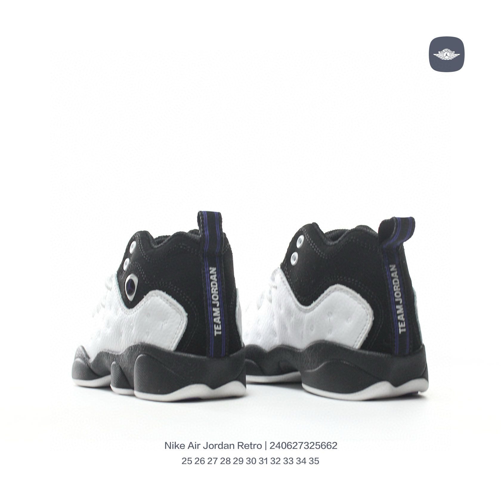 AJ13-1/split leather'  white, black"