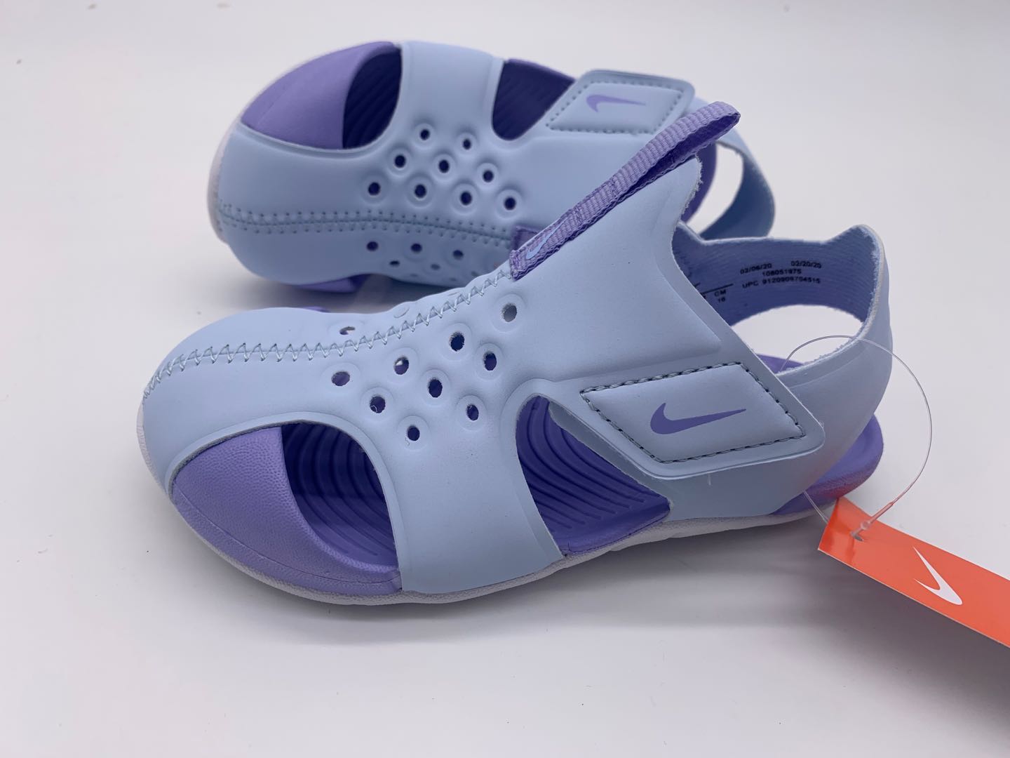 Nike Crocs "  light, pastel lavender"