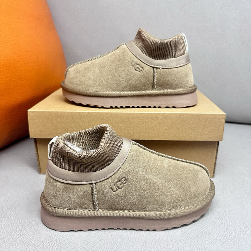 U-GG Classic short boots for kids" beige"