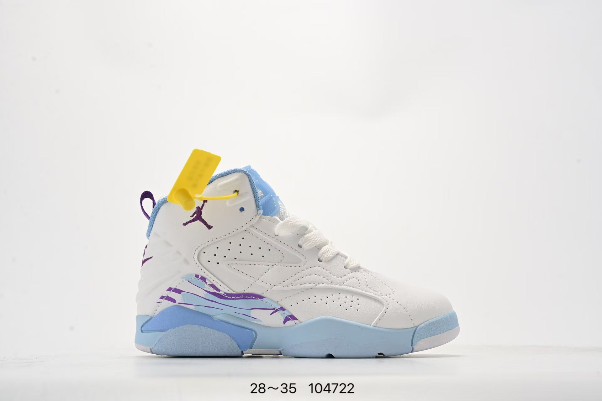 Jordan 678 series" white, blue"