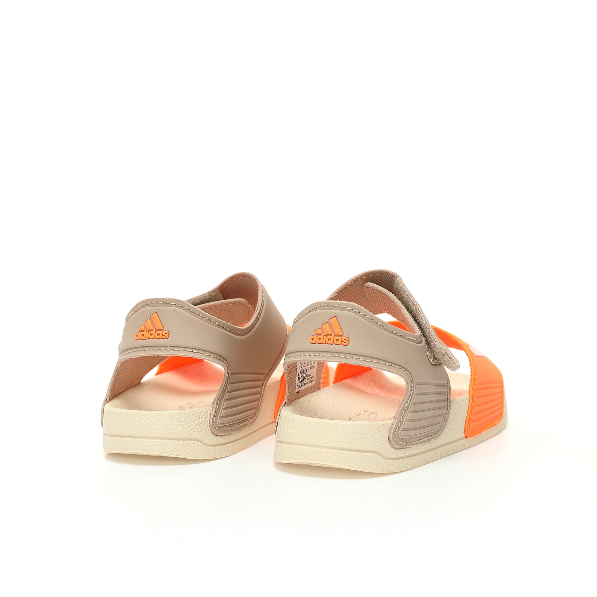 Adidas new open toe "beige, cream, orange"