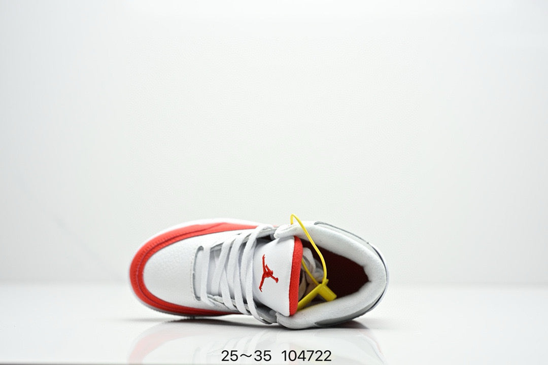 Joe 3" white, red"