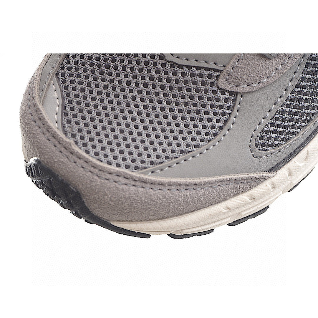 NB327 Rotating Buckle Waffle Gump Children's Shoes" light gray"