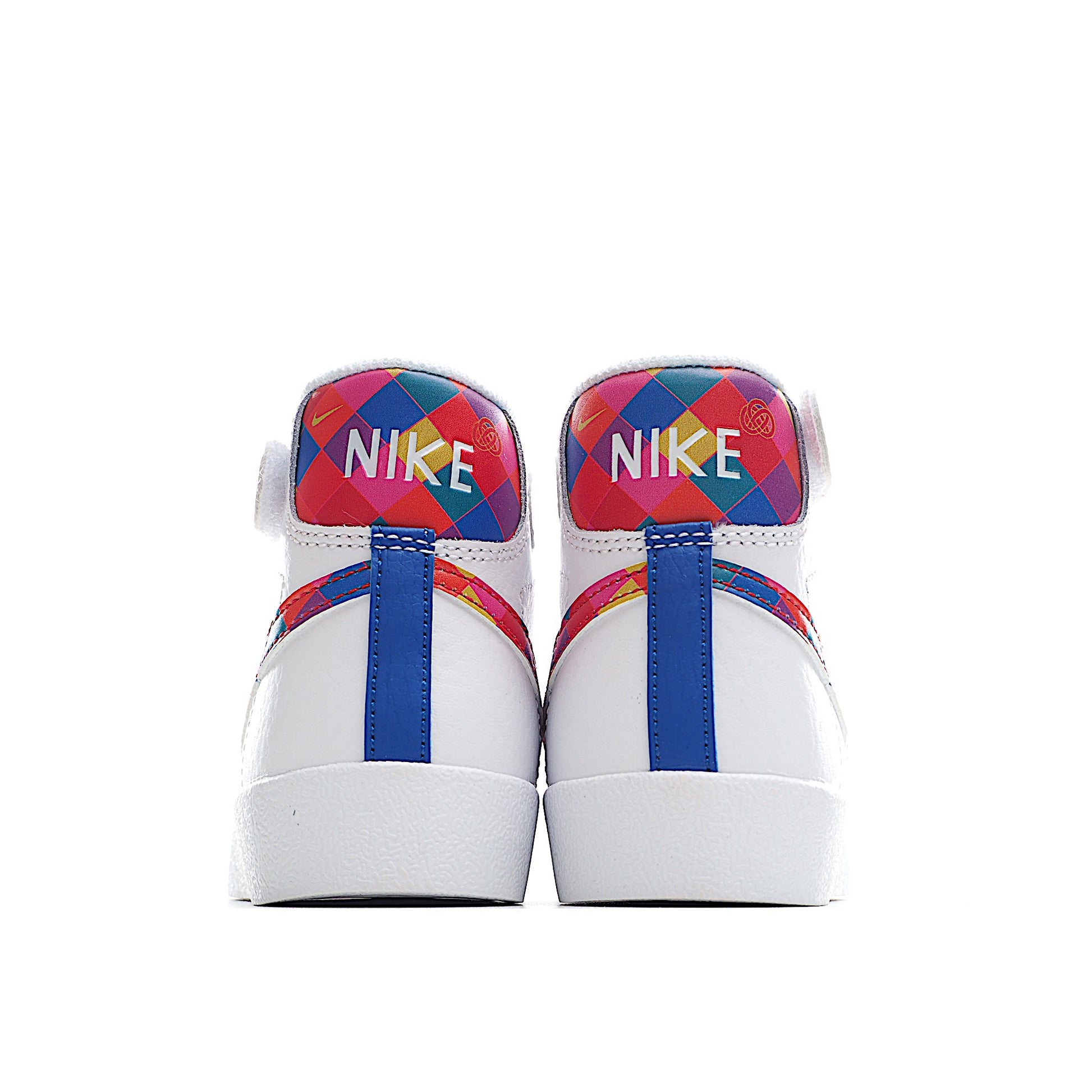 Trail Blazers high-top single dunk" white, red"