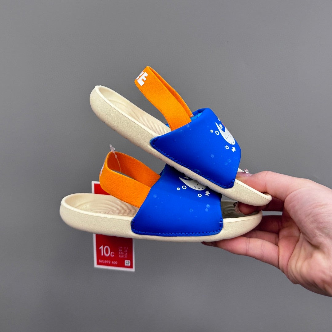 Nai K cute sandals available" light beige, dark blue"