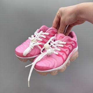 Nike AIR MAX plus full-length air cushion children's sports shoes "Various shades of pink"