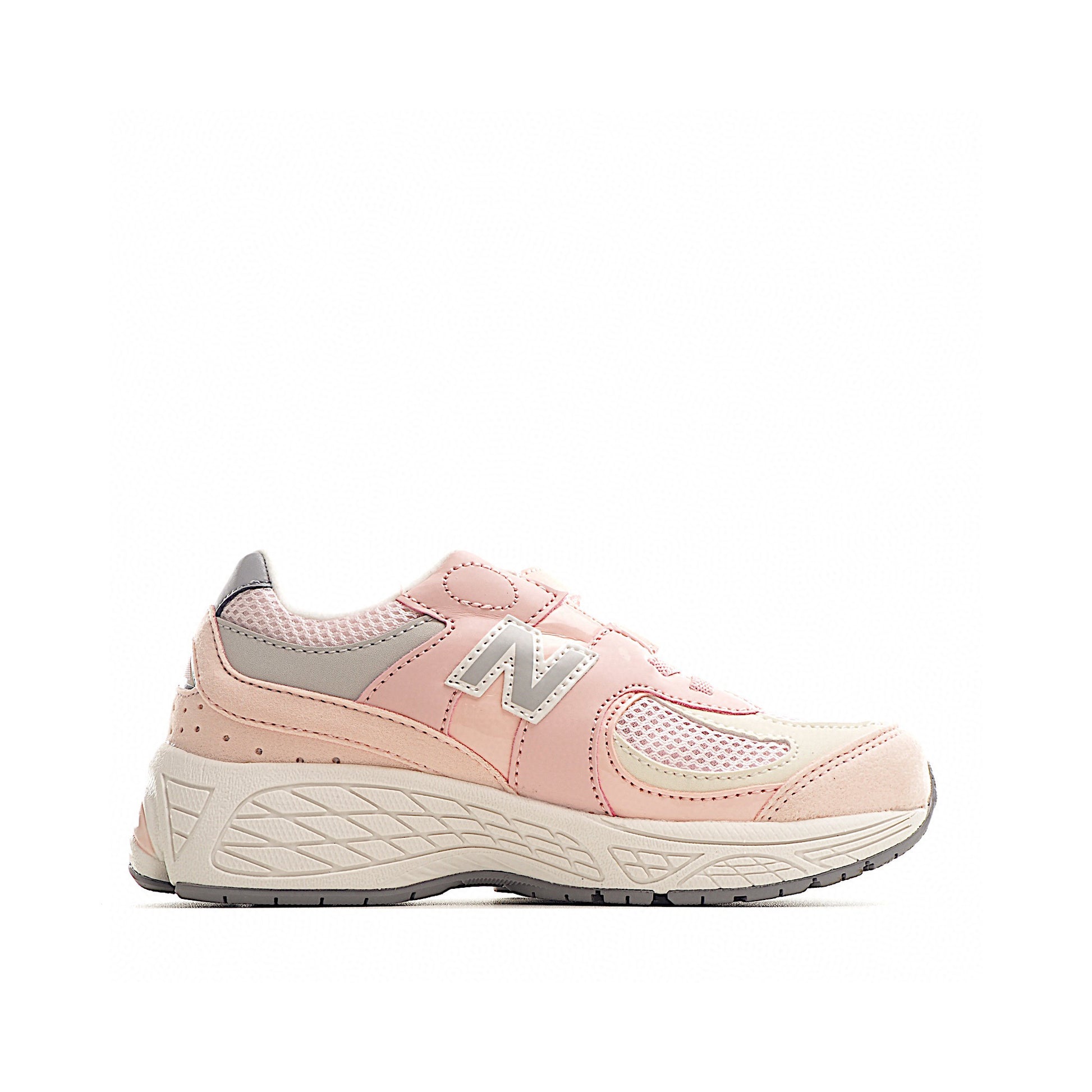 NB327 Rotating Buckle Waffle Gump Children's Shoes" pink"