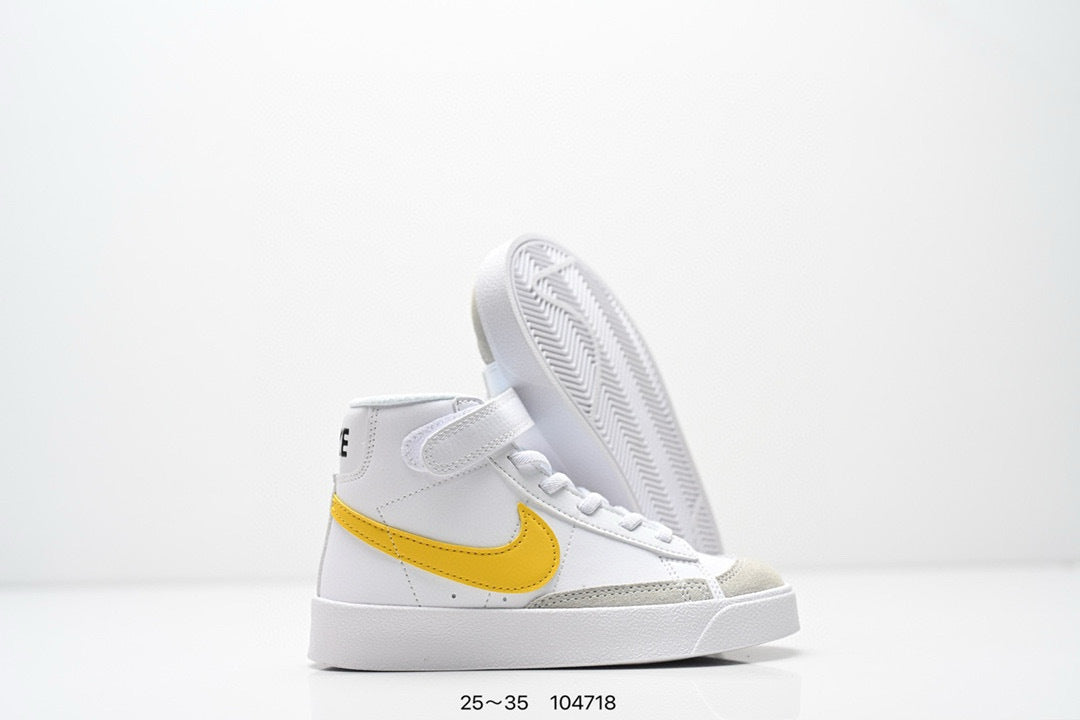 Nike Trail Blazers High-Top Velcro Kids Shoes