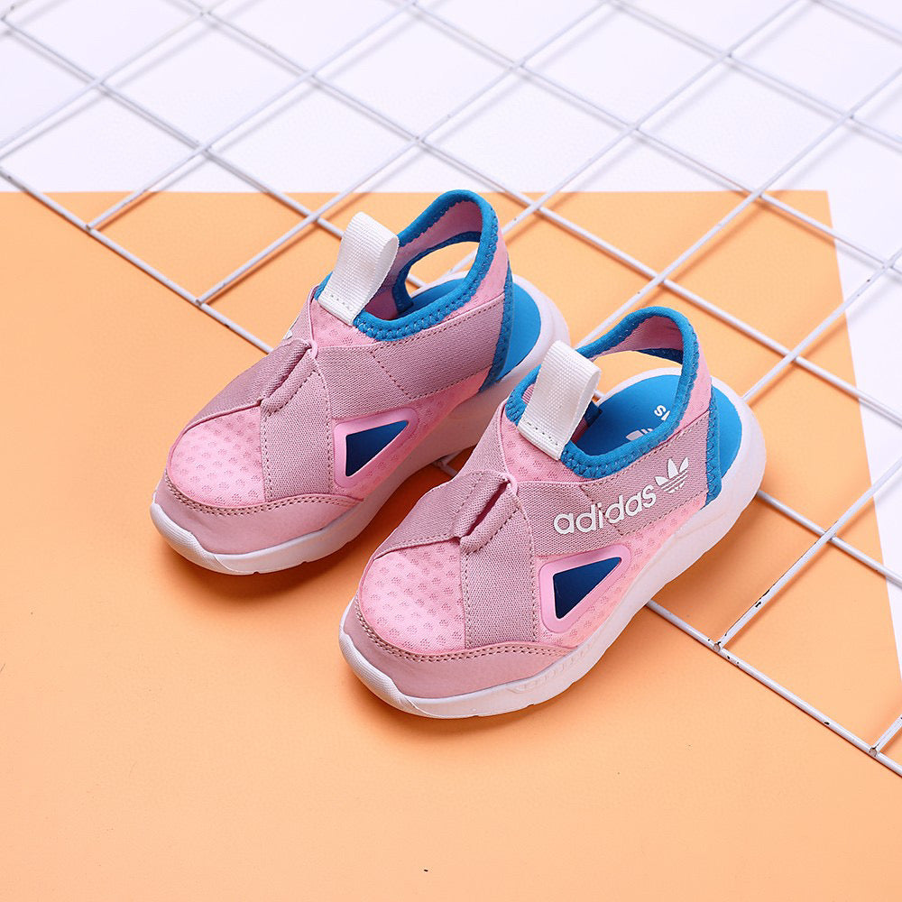 Adidas clover cross hollow sandals" pink"