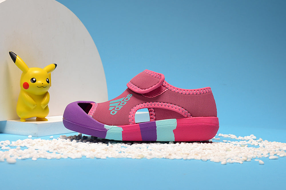 Adidas Baotou Sandals Generation" pink, purple"