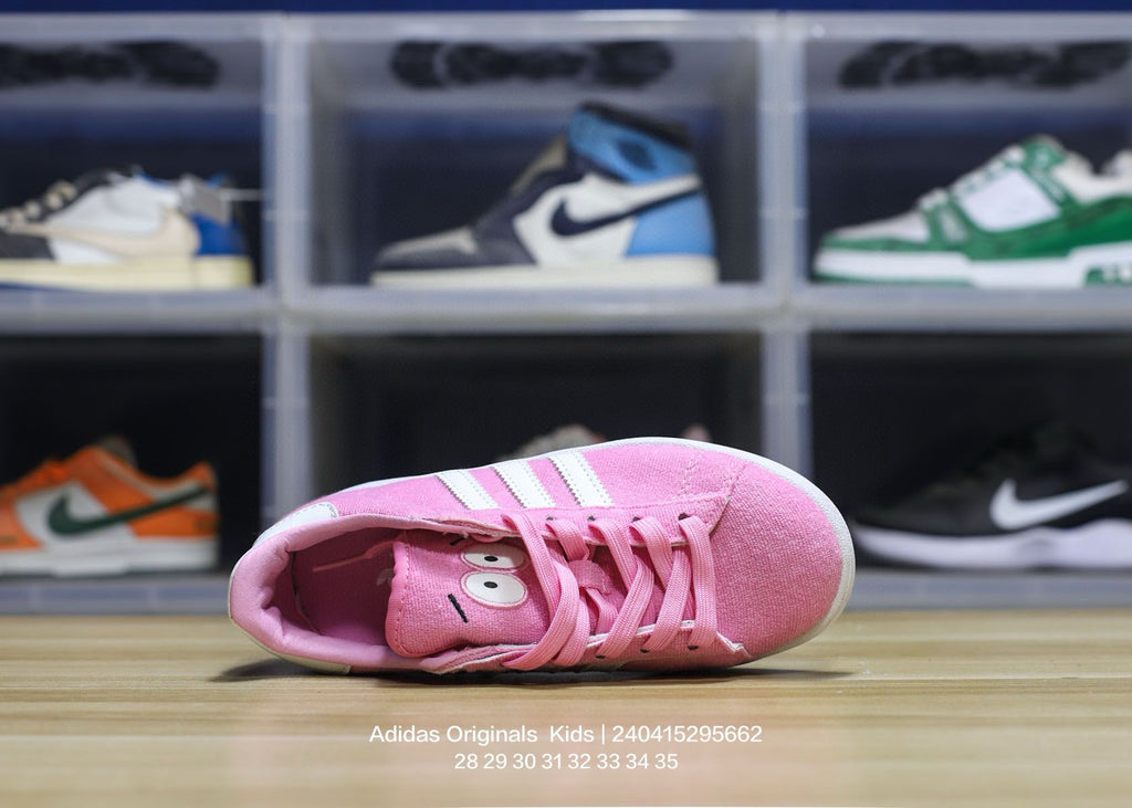 Adidas clover pig leather sneakers " pink"