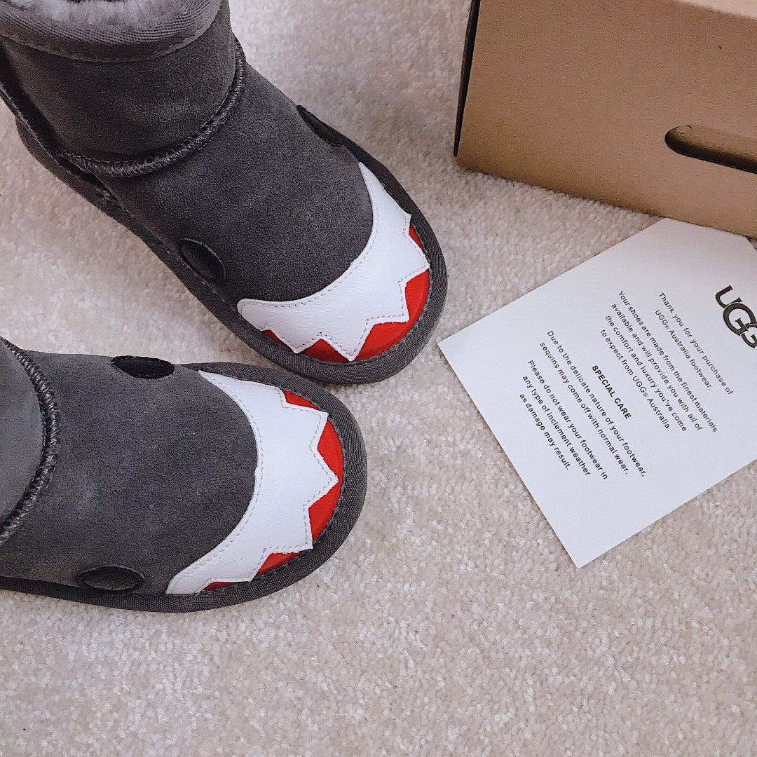 UGG children's shoes cartoon series" gray"