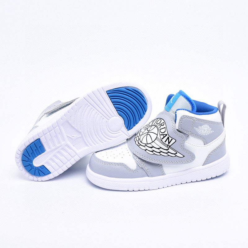 Jordan Wings Kids Shoes" white, gray"