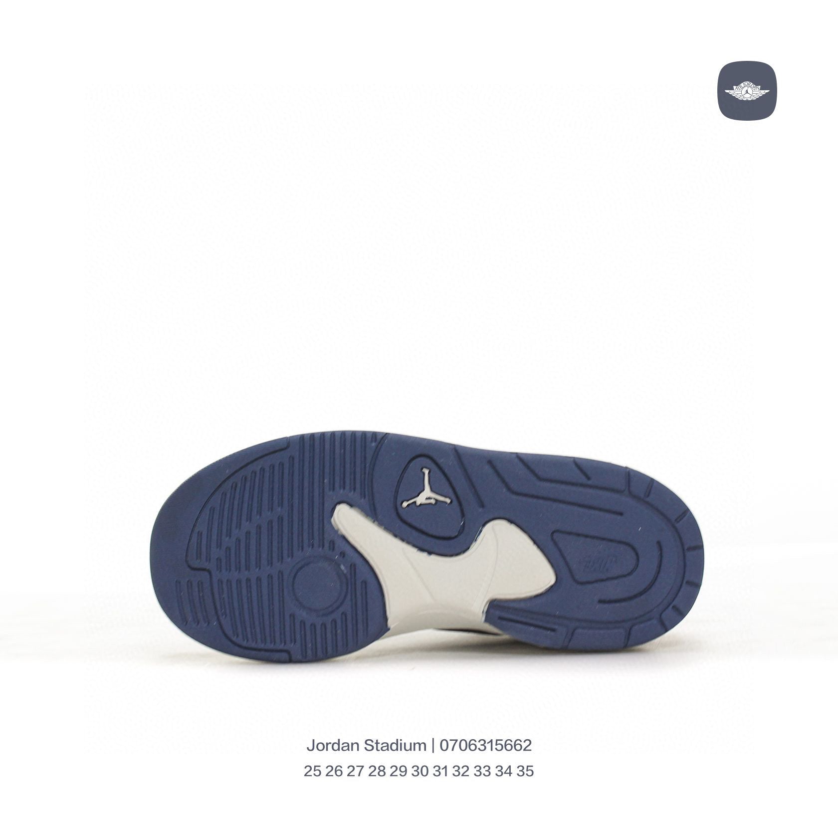Jordan Stadium sneakers for kid" white, blue"