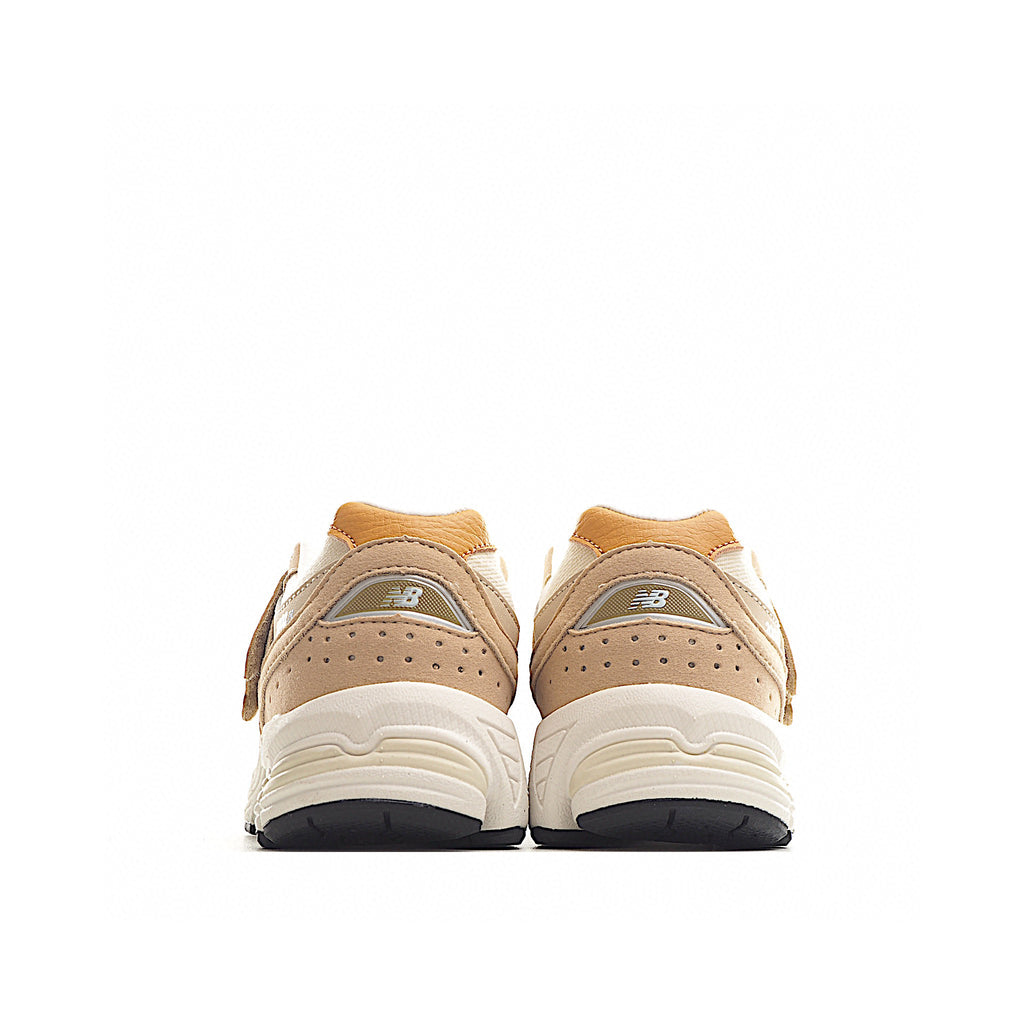 NB327 Rotating Buckle Waffle Gump Children's Shoes"beige"