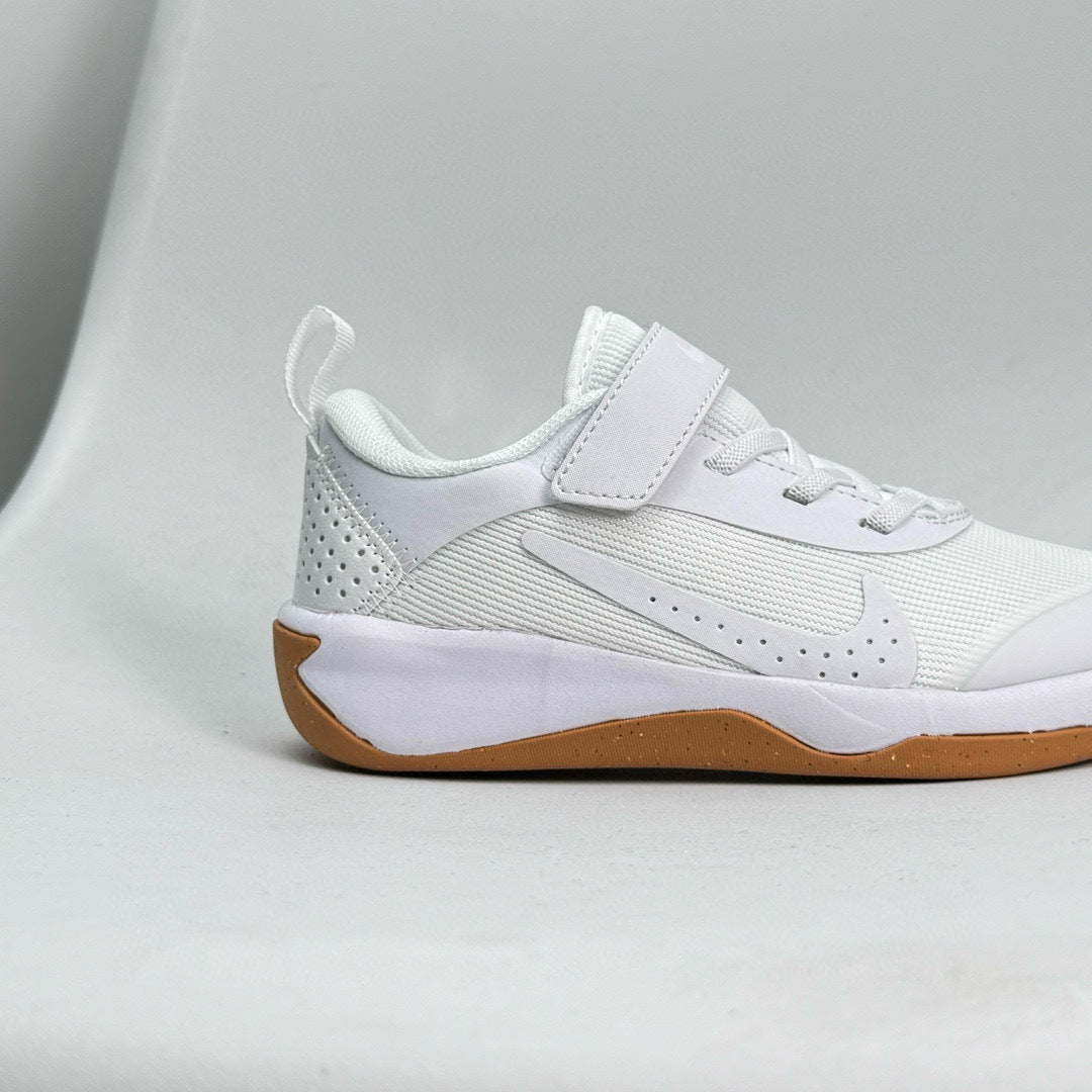 Nike ZOOM Moon Landing Children's Running Shoes" White"