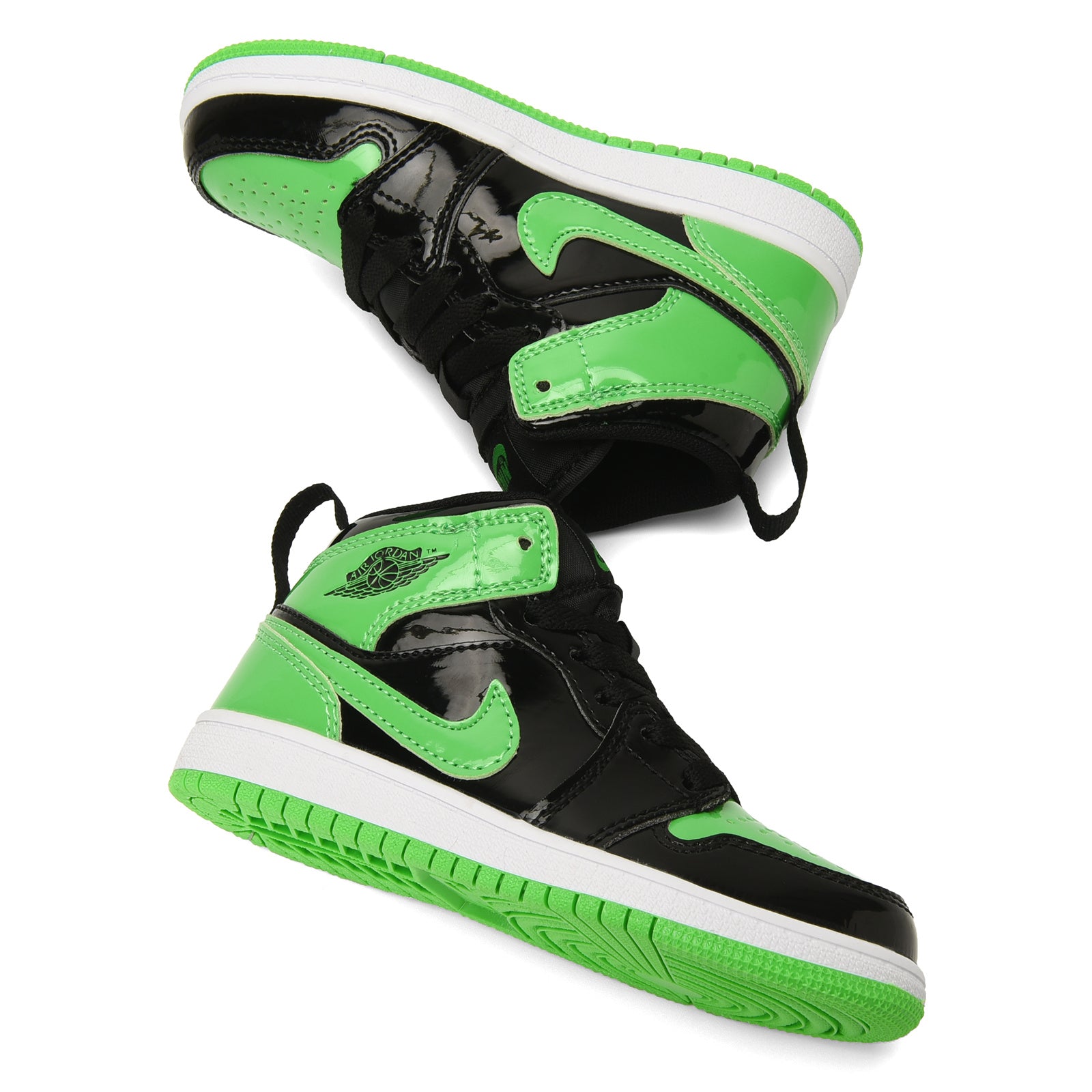 AJ-112" black, green"