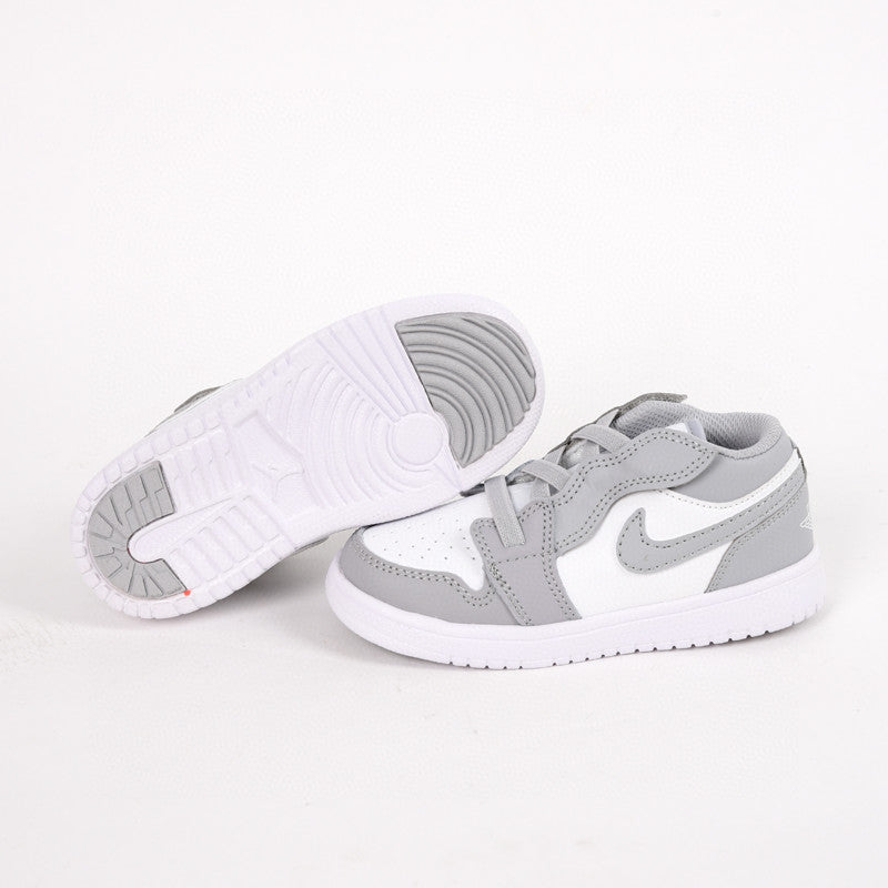 Jordan low top elastic band" white, gray"