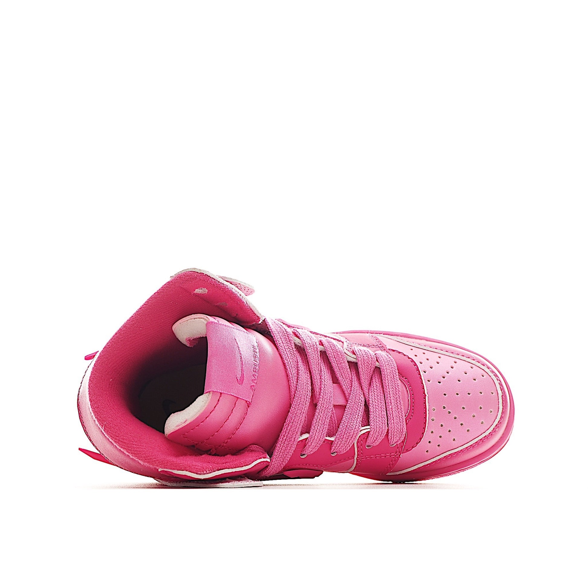 Nike Dunk High Top Swoosh " pink"