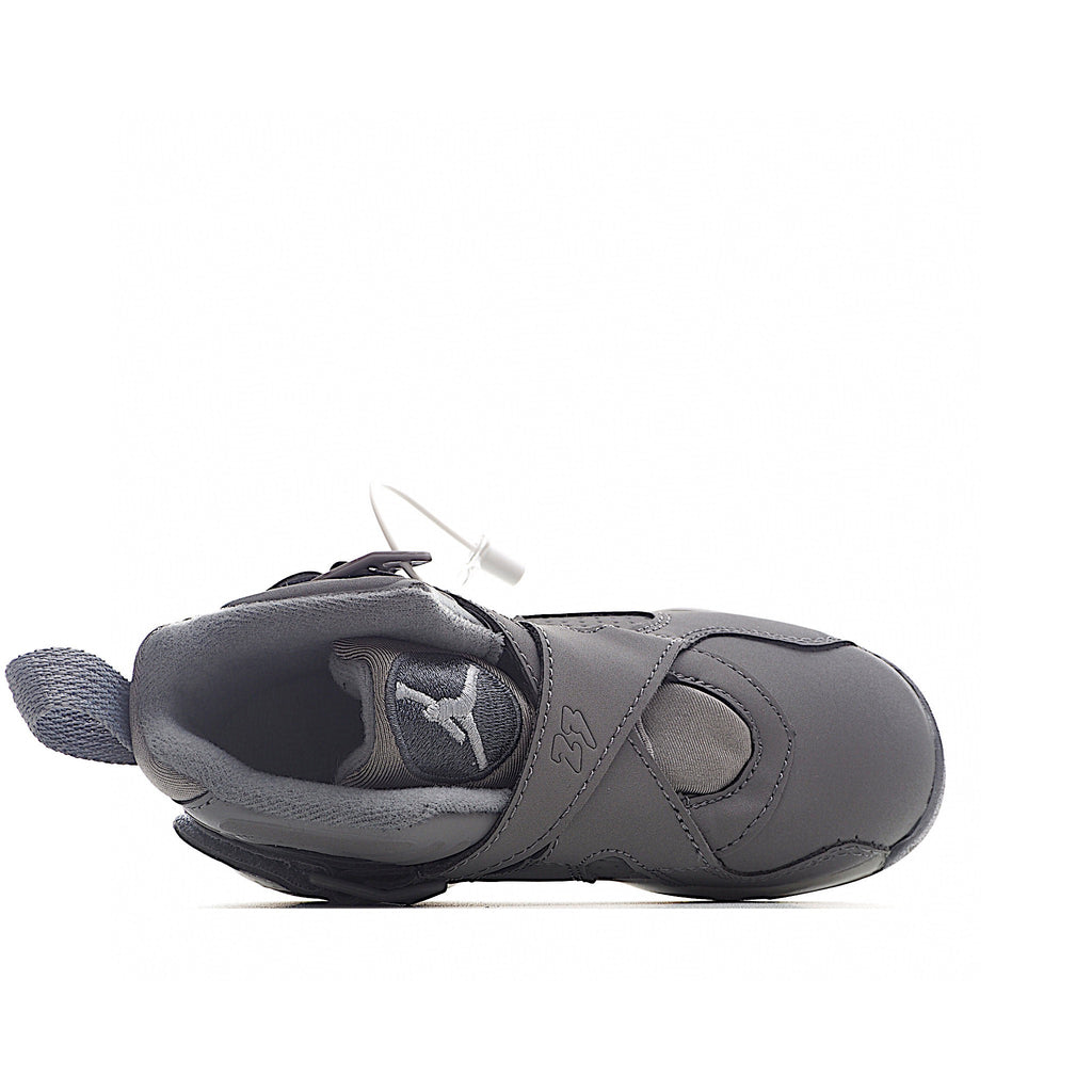 Joe 8 children's shoes sports shoes AJ-8 basketball shoes" gray"