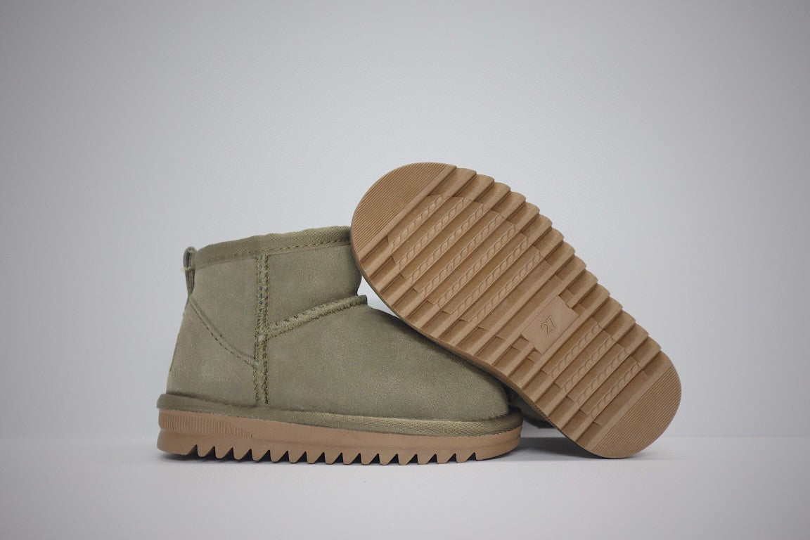 low-top UGG ankle boots" olive green"