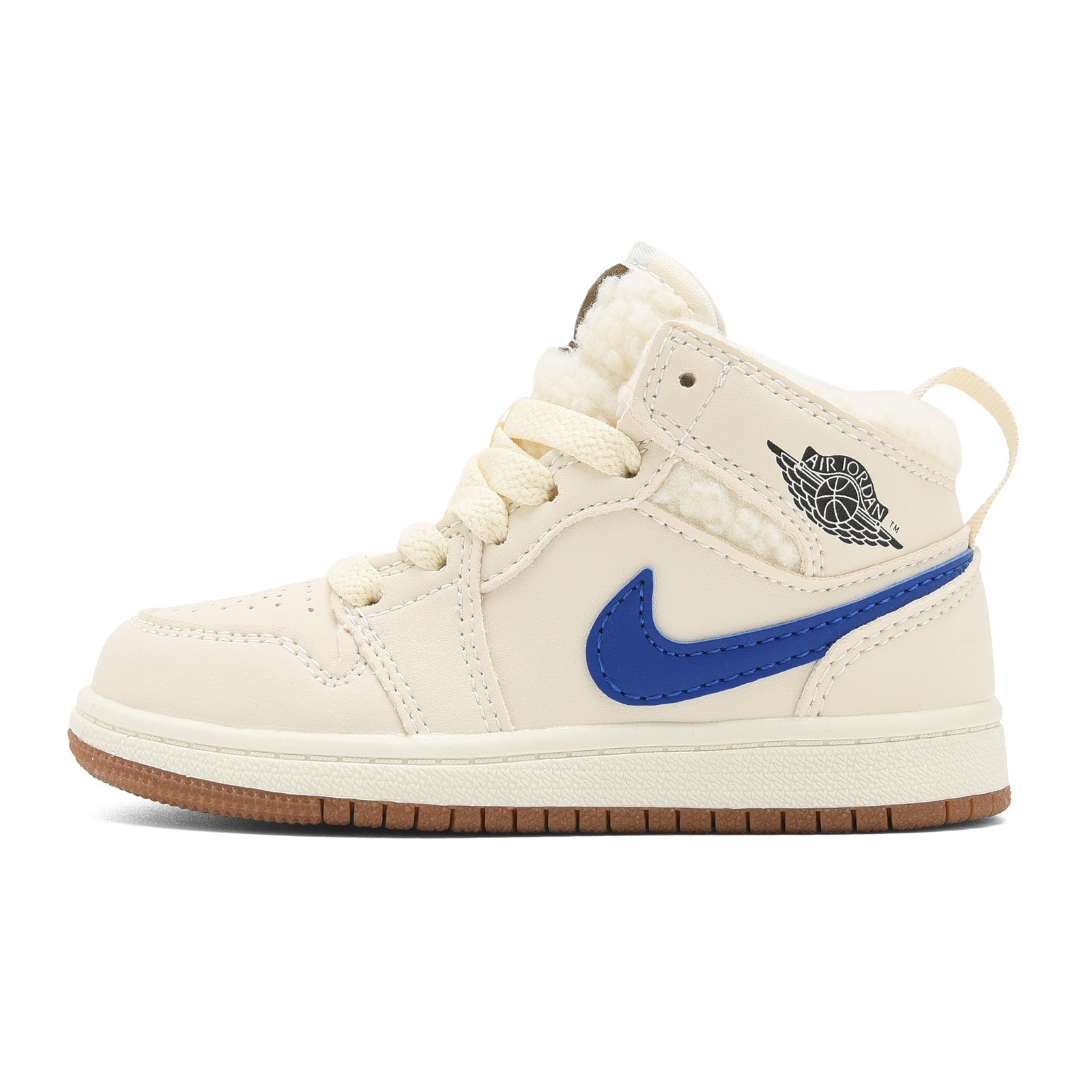 AJ-127" cream, neon green, blue"