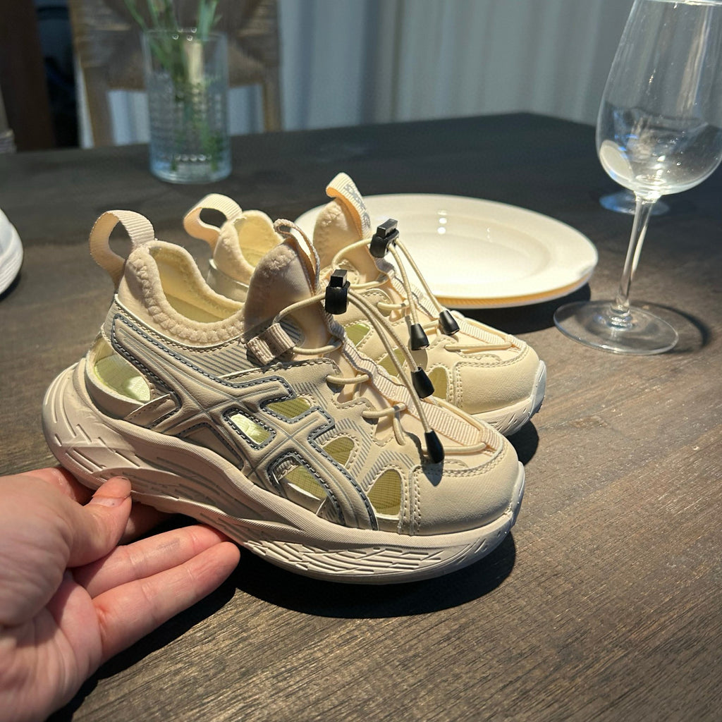ASICS Stream Tracing Sports crocs" light beige "
