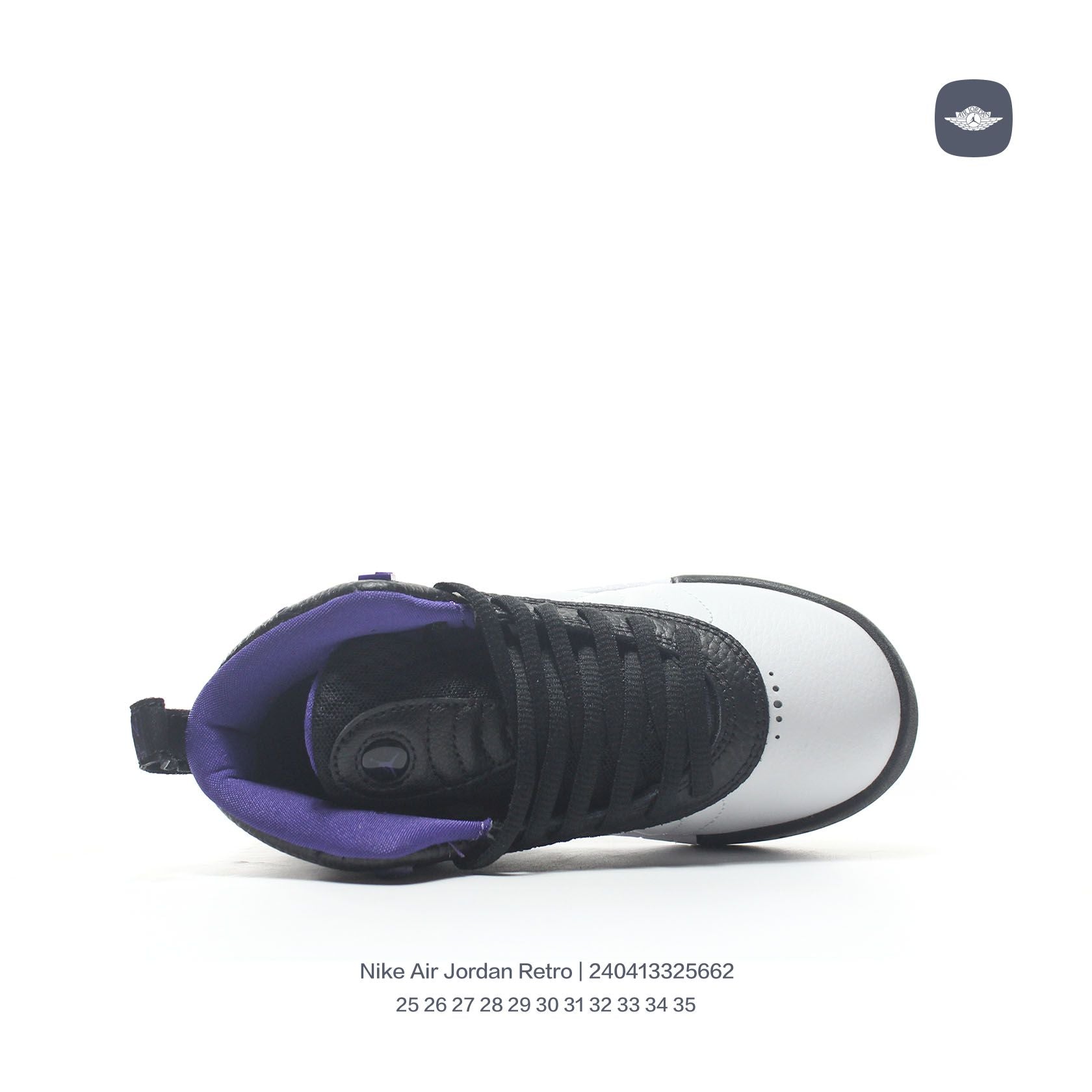 Jordan Retro-combat basketball shoes " black, white"