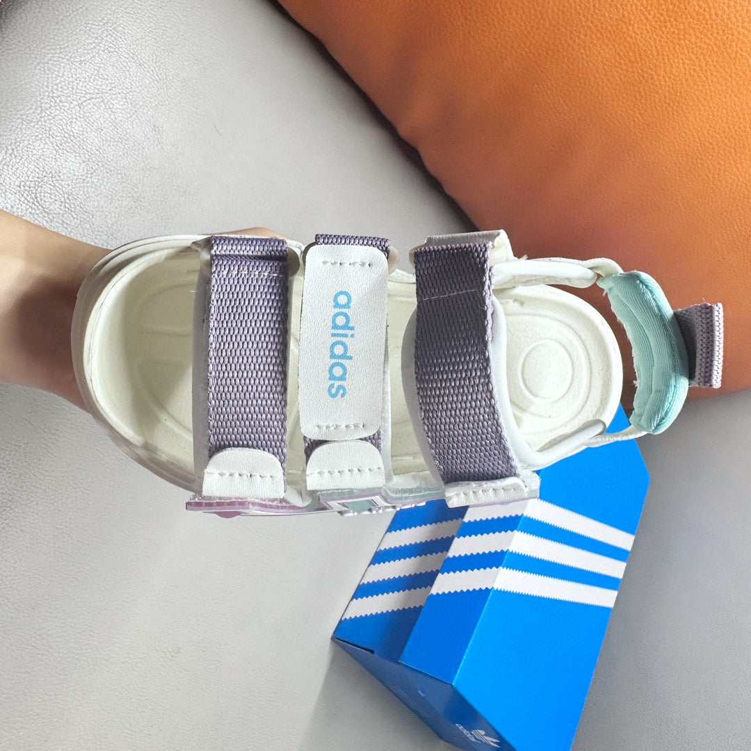 Adidas Macaron Candy Children's Beach Sandals" white, purple"