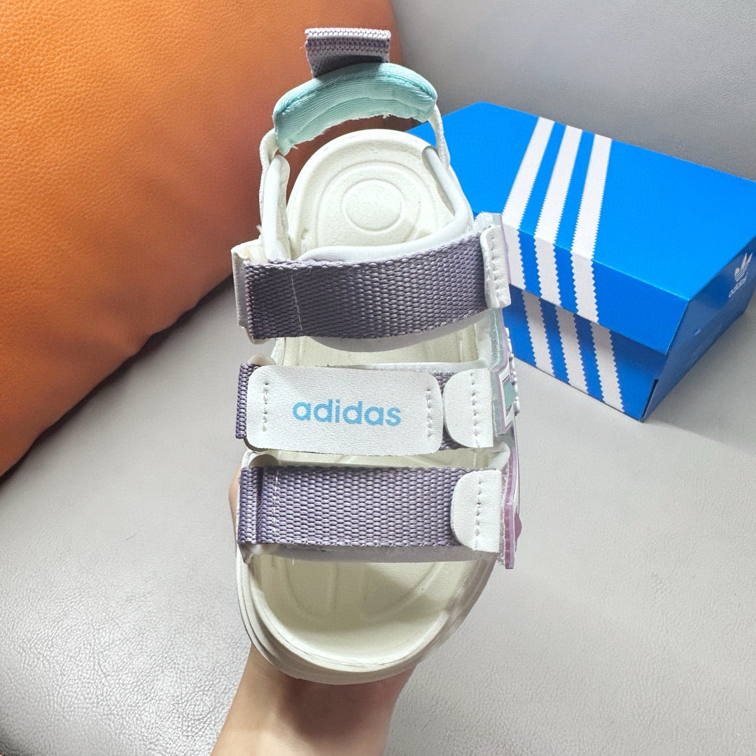 Adidas Macaron Candy Children's Beach Sandals" white, purple"