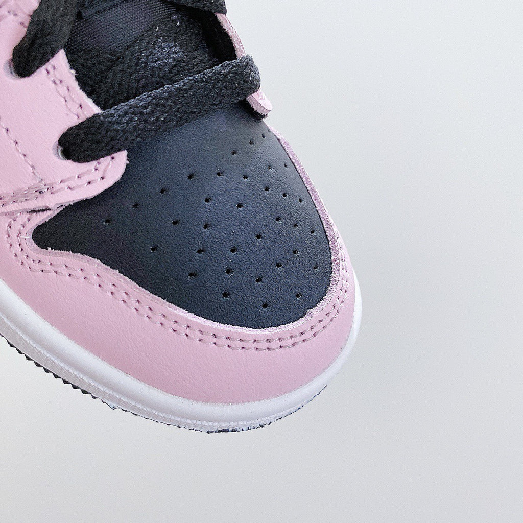 Joe 1 low-top elastic buckle parent-child shoes" white, pink, gray"