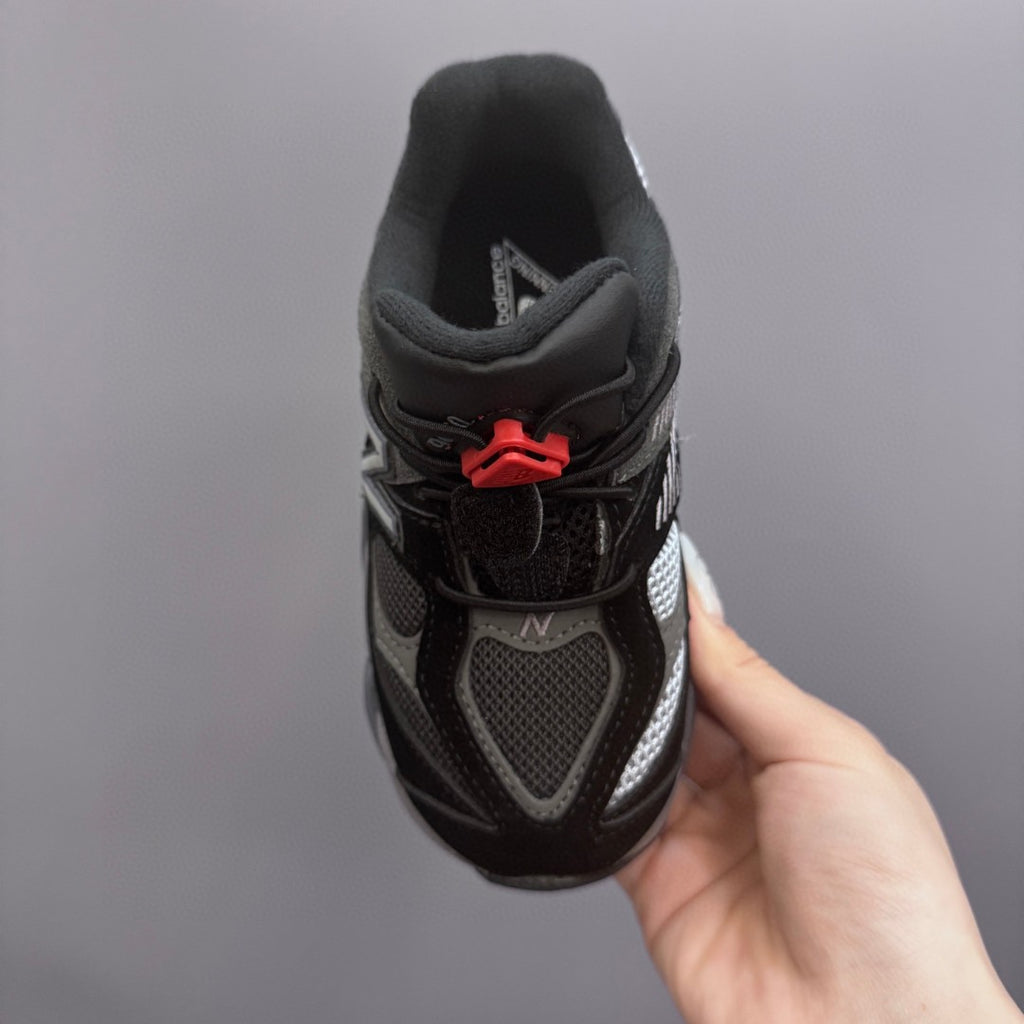 New Balance 9060 series retro versatile dad style elephant" black"