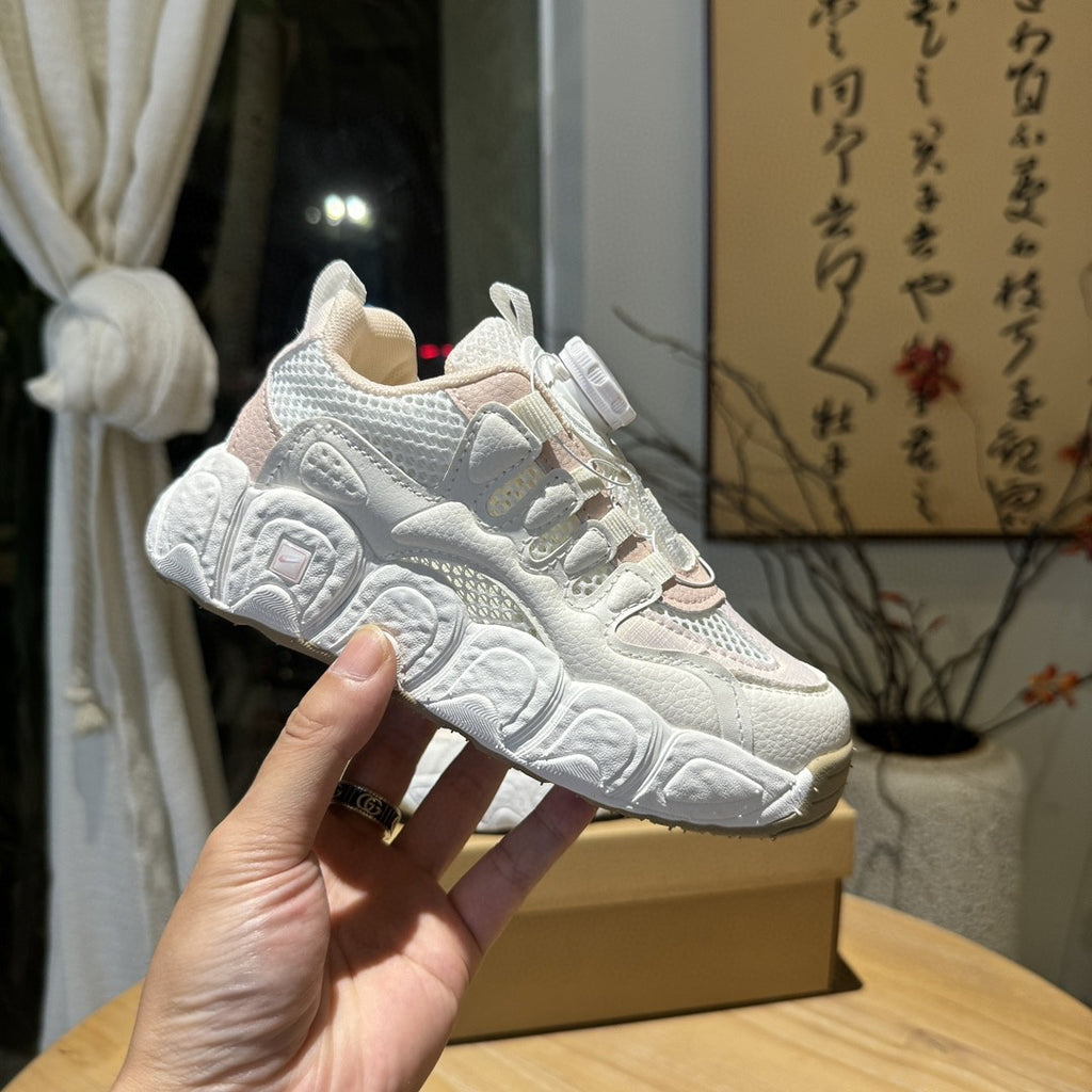 Nike Croissant Hollow Breathable Mesh" cream"