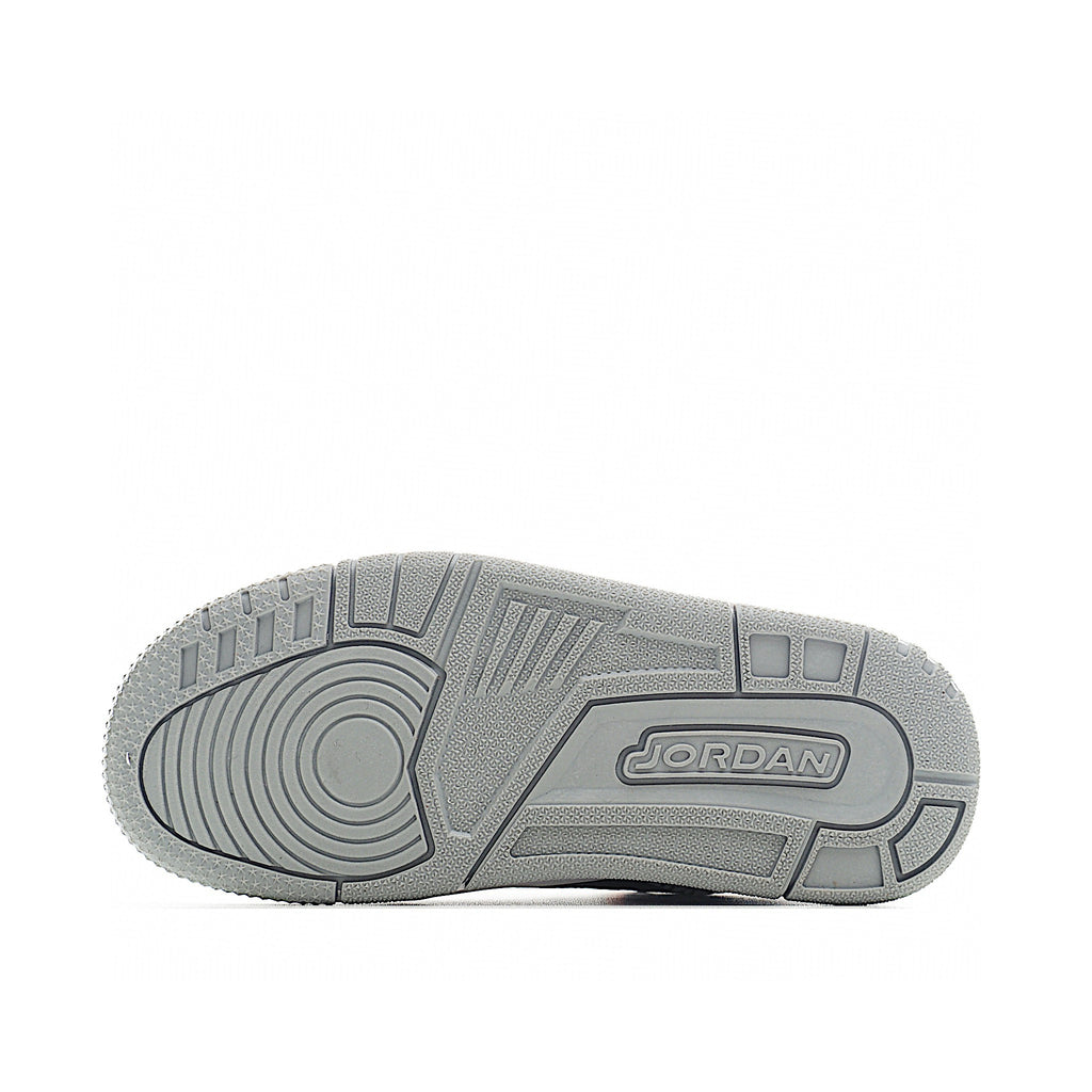 Joe 3 air cushion bottom children's shoes" white, black, gray"