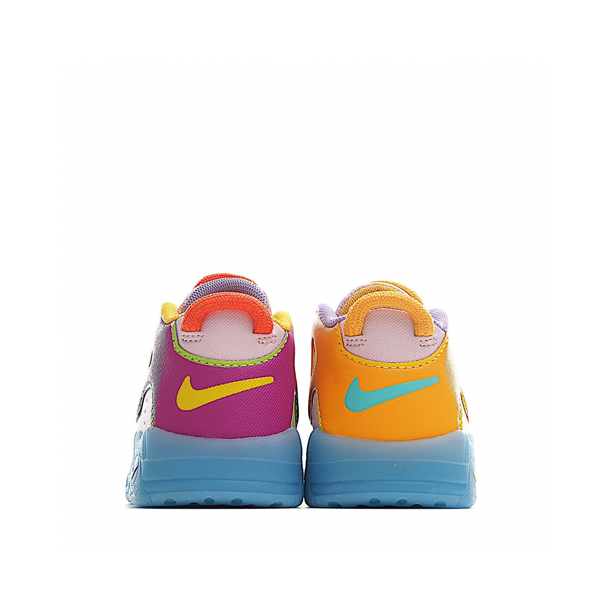 Pippen basketball shoes" Pink, blue"