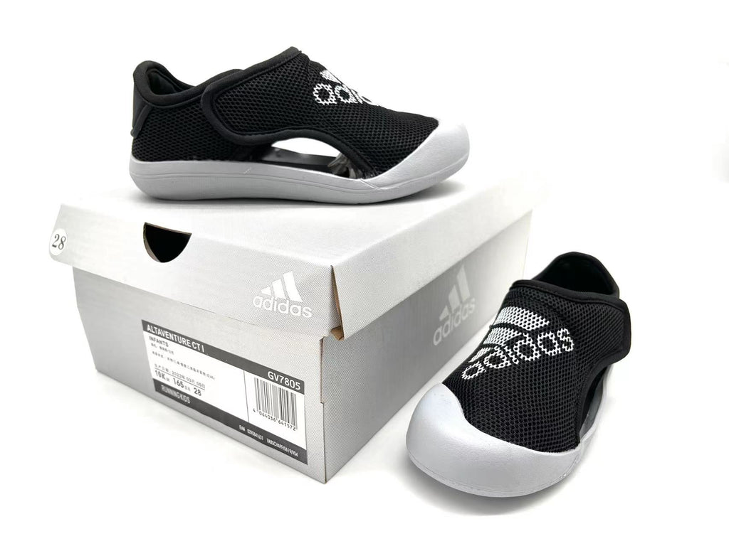 Adidas 2024 Baotou three-generation sandals: black"