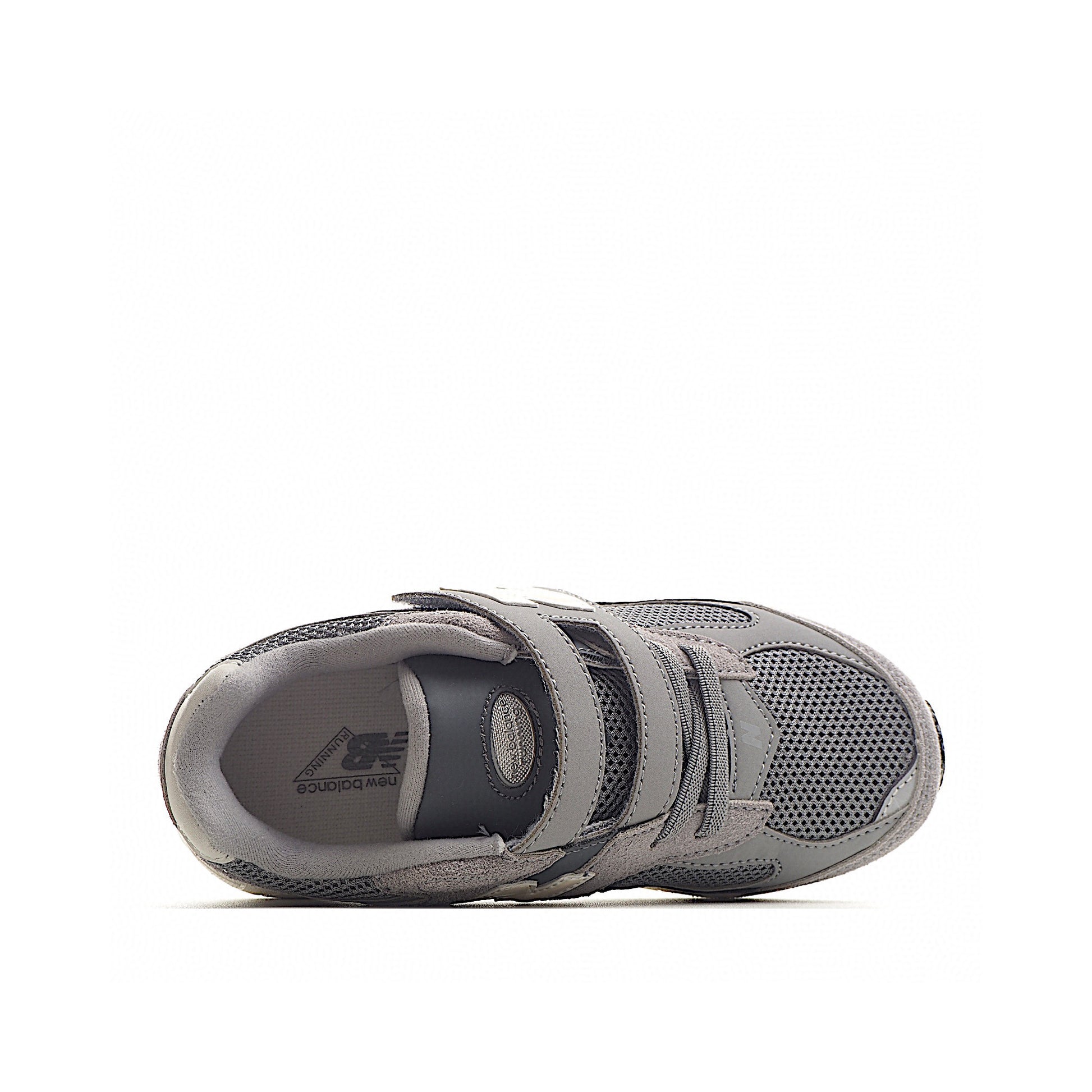 NB327 Rotating Buckle Waffle Gump Children's Shoes" light gray"