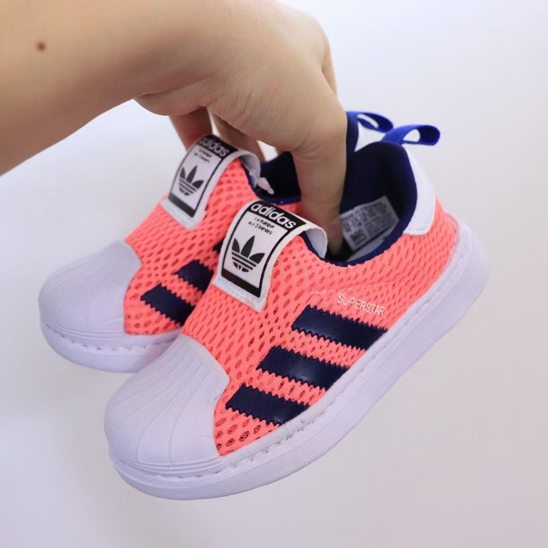 Adidas soft mesh slip-on new "salmon pink "