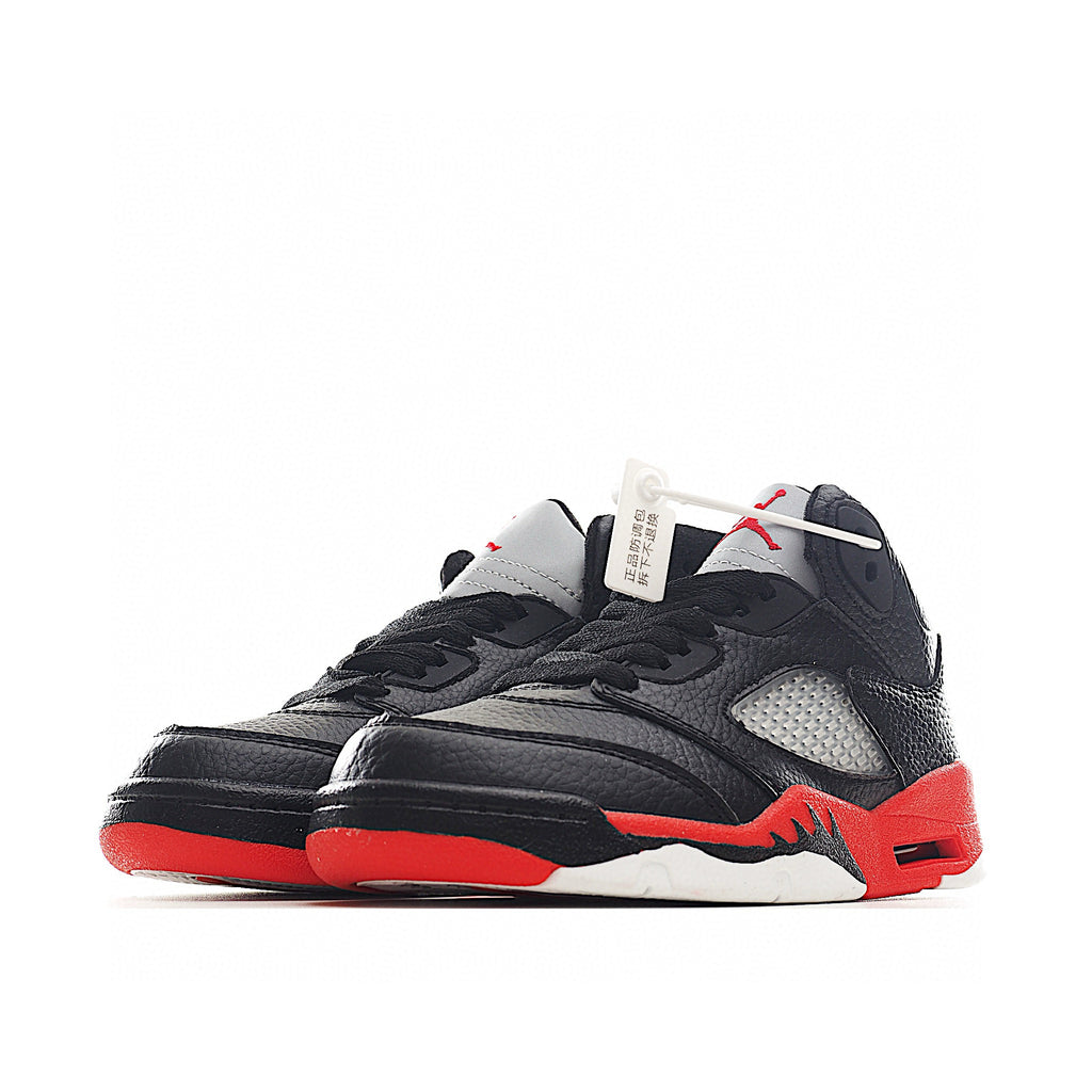 Jordan 5 children's shoes" black, red"