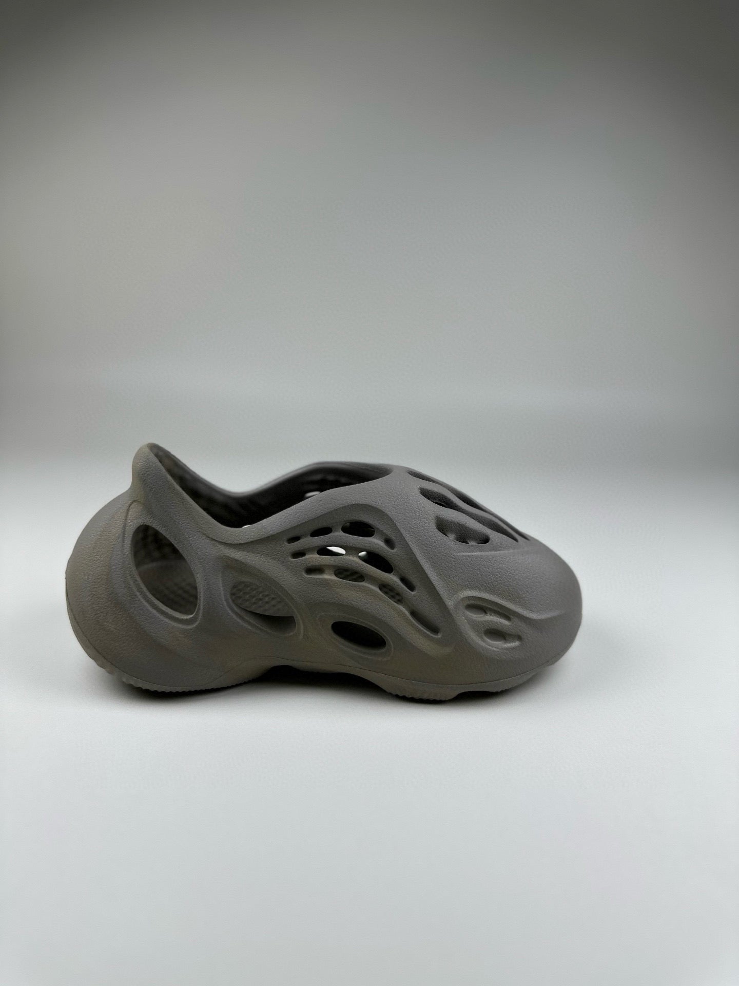 Coconut Crocs" dark gray"