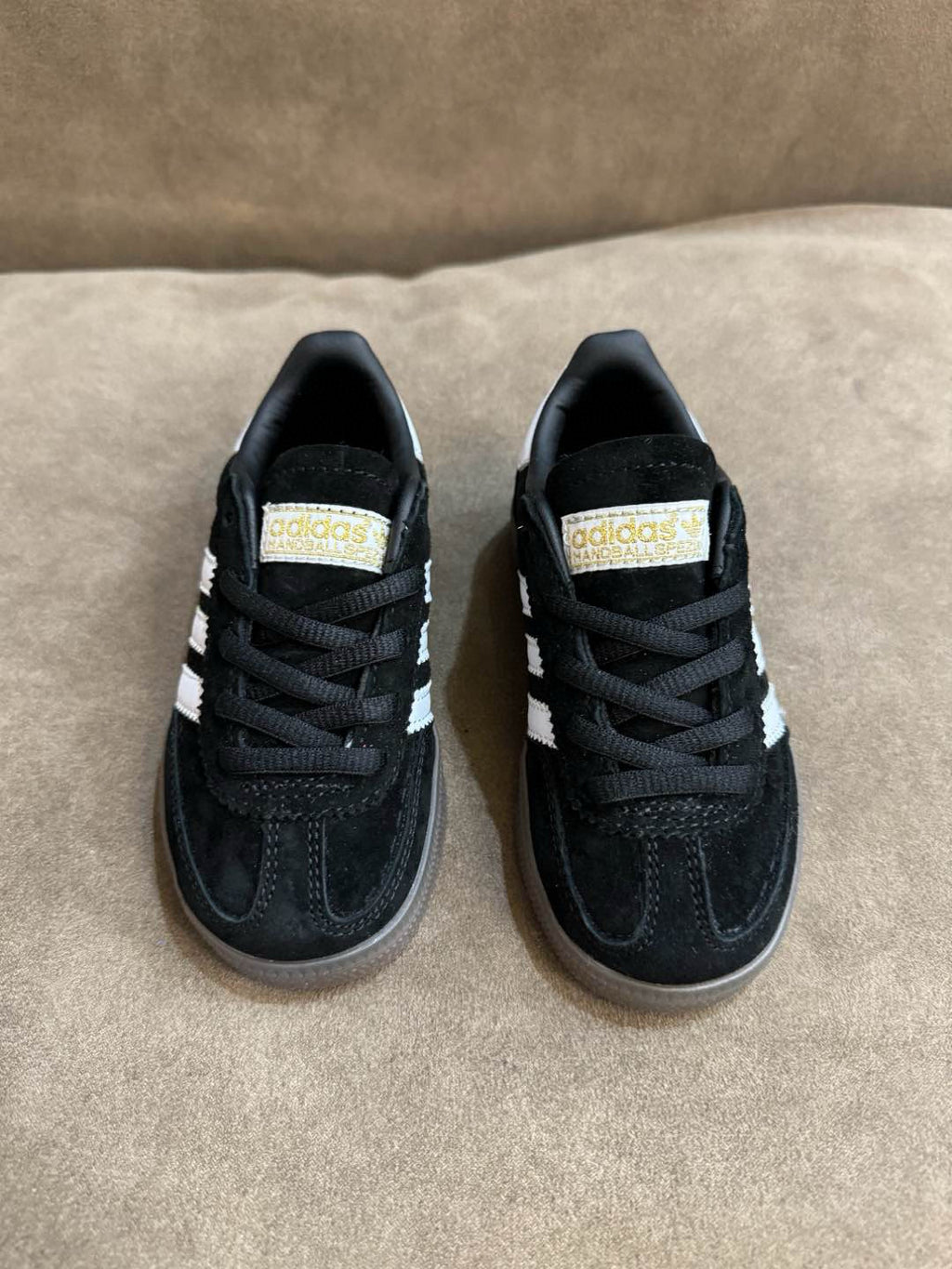 Adidas training 3 generation pig leather children's shoes" black"