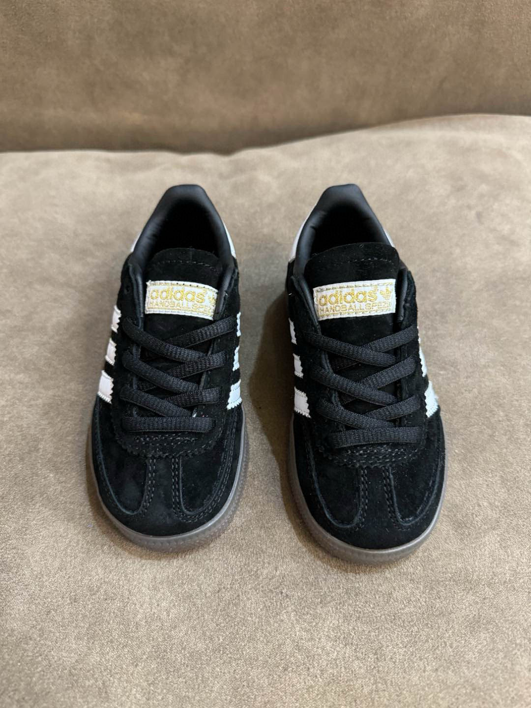 Adidas training 3 generation pig leather children's shoes" black"