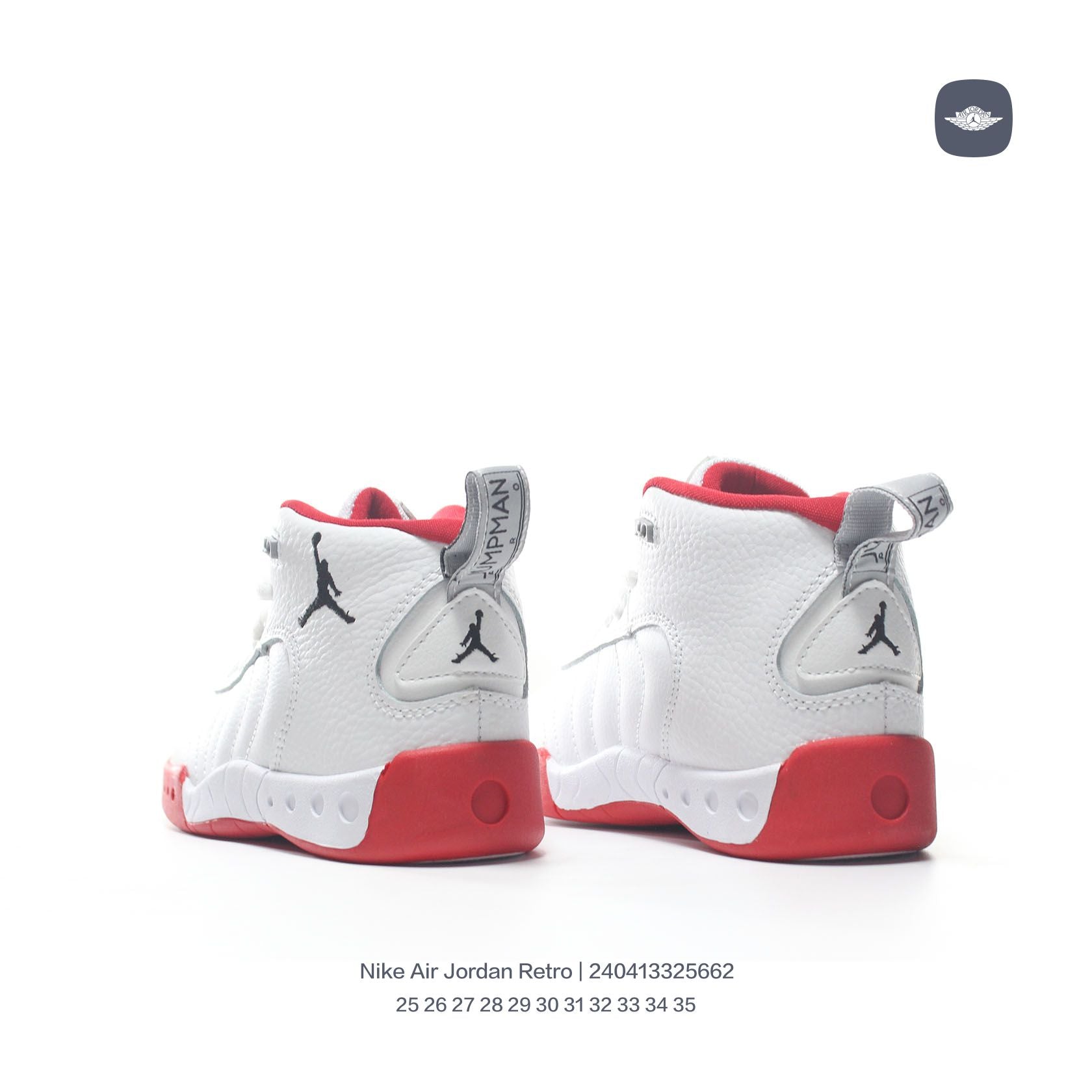 Jordan Retro-combat basketball shoes " white, red"