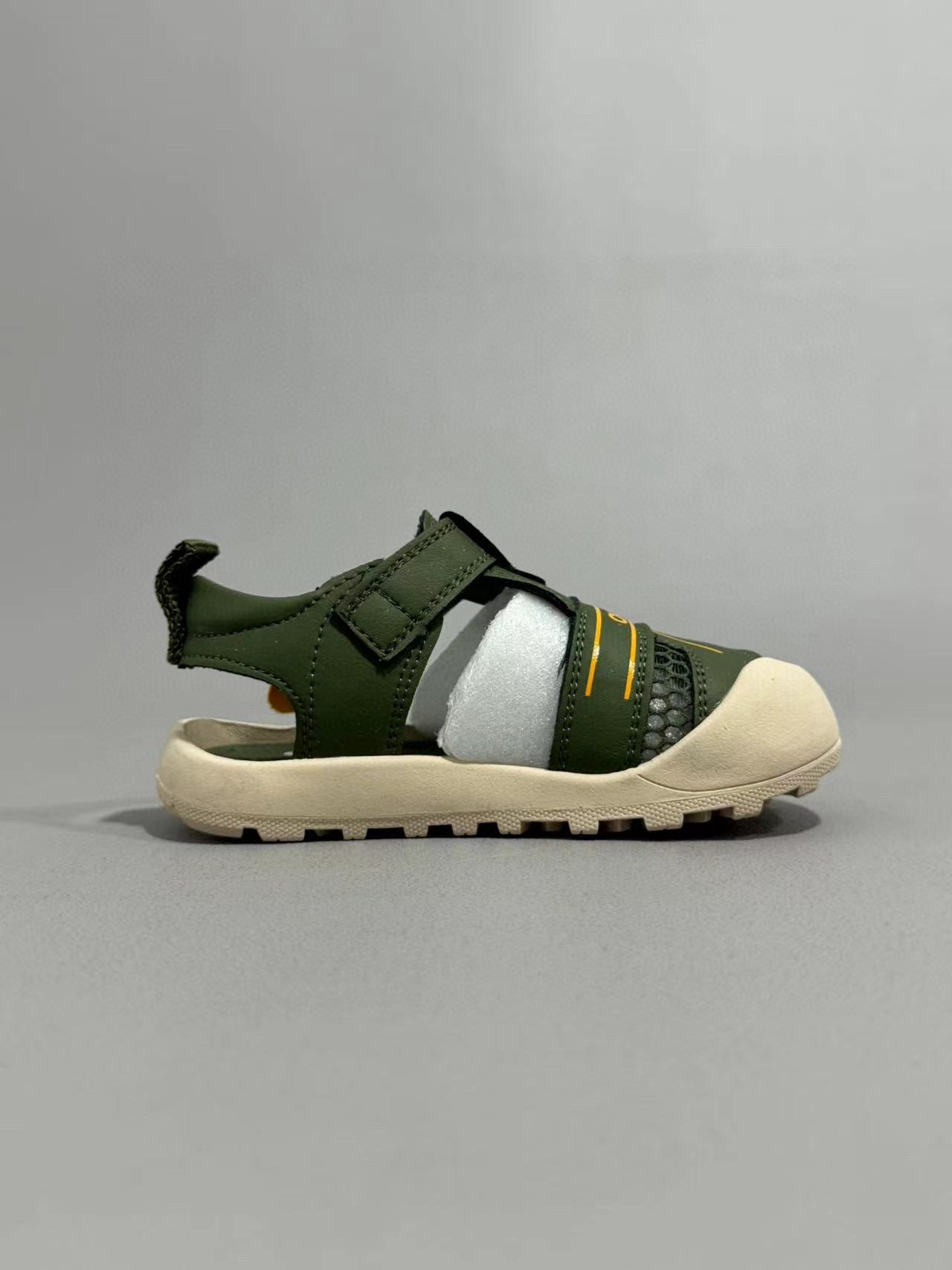 Adidas hollow Velcro sandals" Dark green"